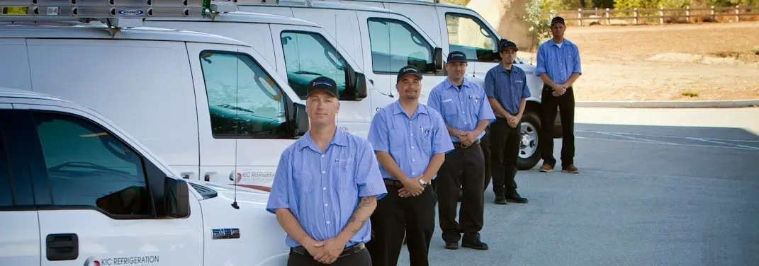 KIC Refrigeration crew ready for Mini Split Repair jobs across McComb